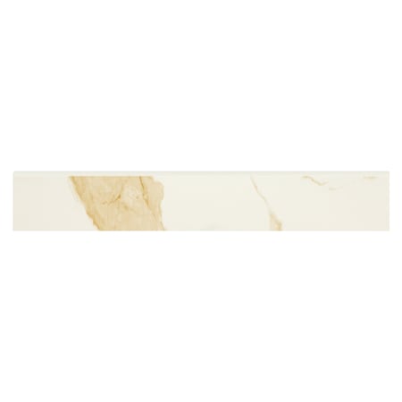 Msi Eden Calacatta 4 x 24 Polished Porcelain Bullnose Wall Tile, 10PK ZOR-PT-0752